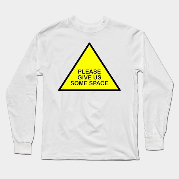 Please give us some space Long Sleeve T-Shirt by mariauusivirtadesign